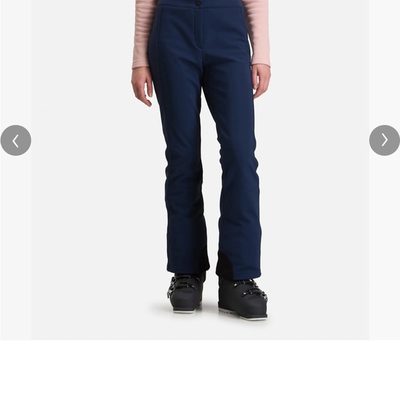 Rossignol soft shell flat ski pants-navy - Picture 1 of 7